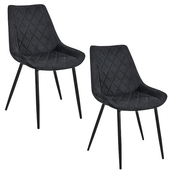 2x STOLIČKA SJ.0488 ČIERNA
