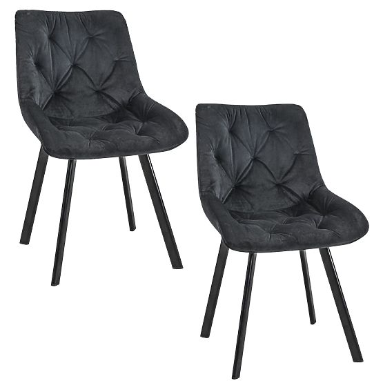 2x STOLIČKA SJ.33 ČIERNE