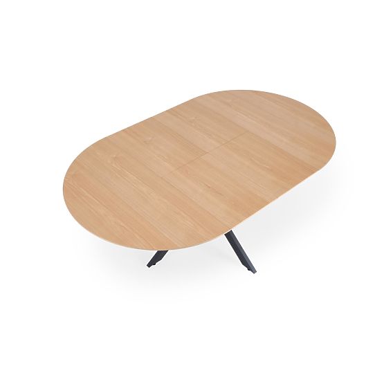 ACORD rozkladací stôl, prírodný / čierny (2p=1ks)