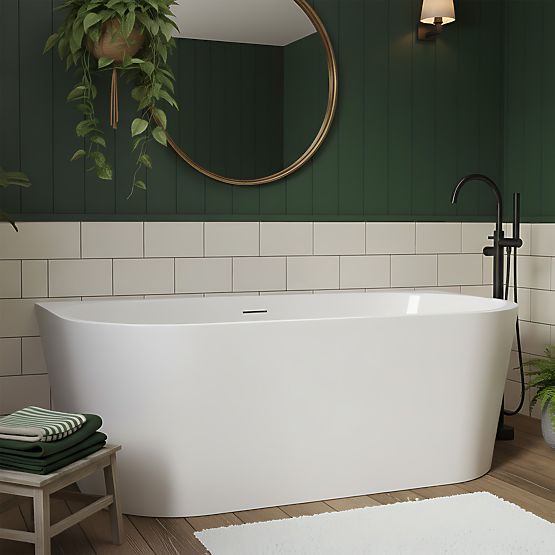 Akrylátová prístenná vaňa OLIMPIA 170 cm