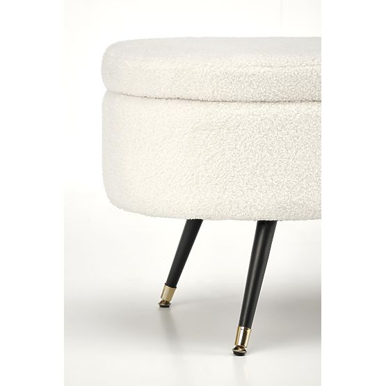 AVEIRO lavica s úložným priestorom, krémová (1p=1ks)