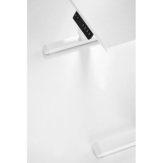 B53 písací stôl s funkciou nastavenia výšky, biely (2p=1ks)