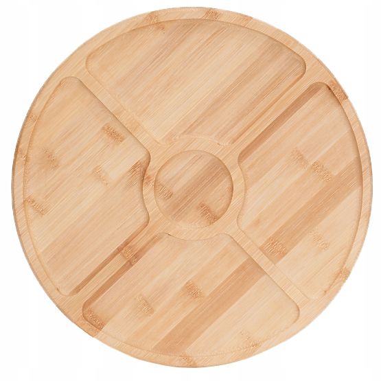 Bambusová doska na občerstvenie a syry Gracja