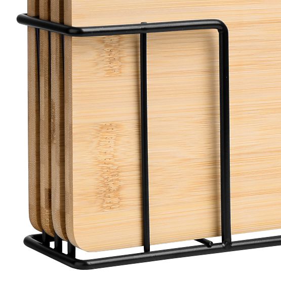 Bambusová krájacia doska Skara sada 4 kusy