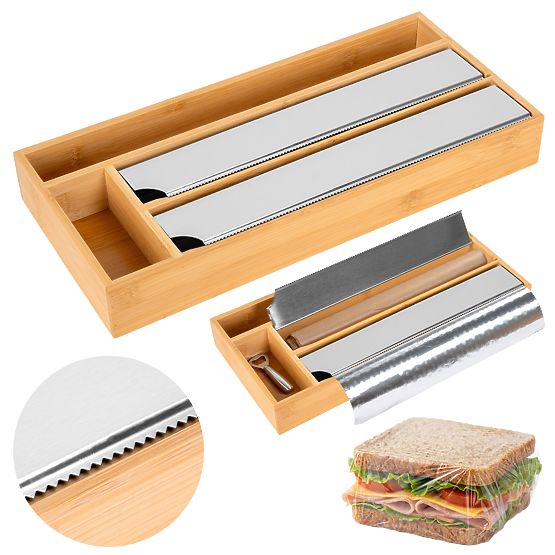 Bambusový dávkovač fólie BORDE