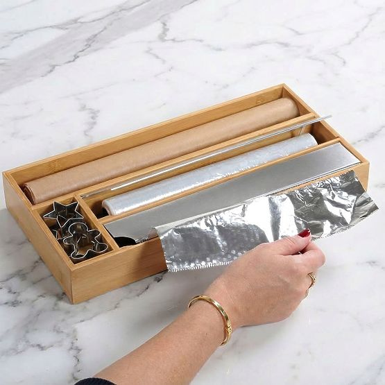 Bambusový dávkovač fólie BORDE