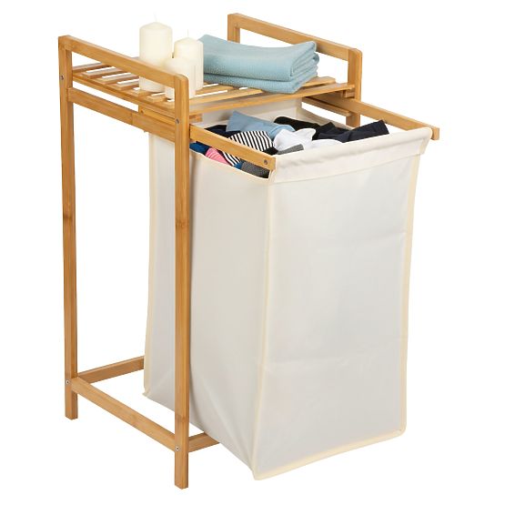 bambusový kôš na bielizeň alebo hračky HANOI 1 priehradka