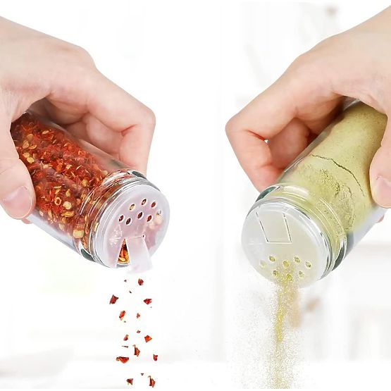 Bambusový otočný stojan na korenie ROTOR