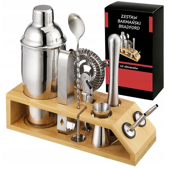 Barmanská sada BRADFORD 10 kusov