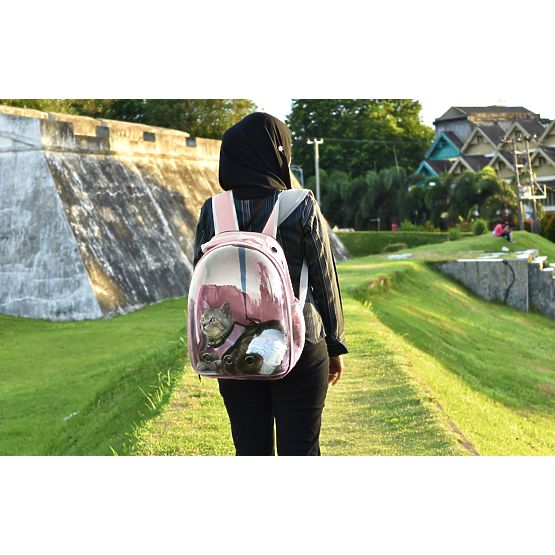 Batoh prepravka pre mačku psa prepravná taška cestovná