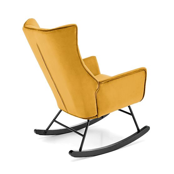 BAZALTO hojdacie kreslo horčicové (1p=1ks)