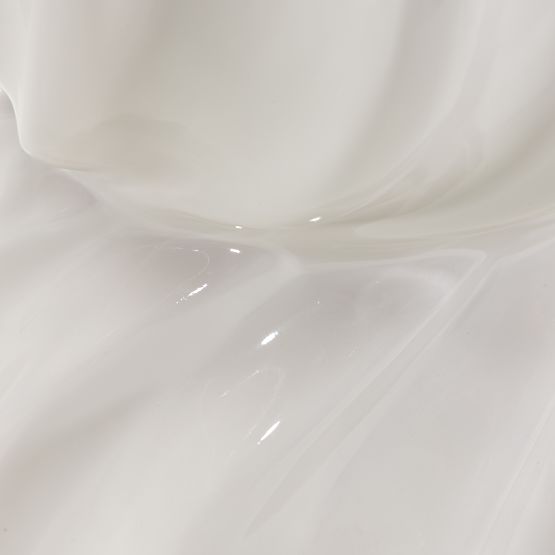 Bočný stolík Bloom 35 cm, šedobéžový, lesklý