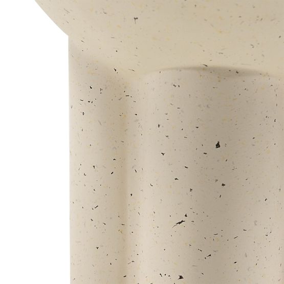 Bočný stolík Poppy, betónový, efekt žuly