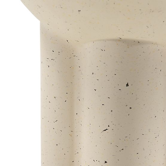 Bočný stolík Poppy, betónový, efekt žuly