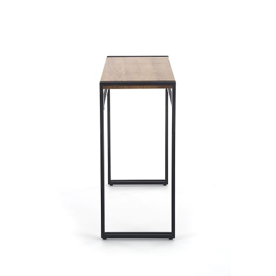 BOLIVAR KN1 konzola dub zlatý / čierny (1p=1ks)