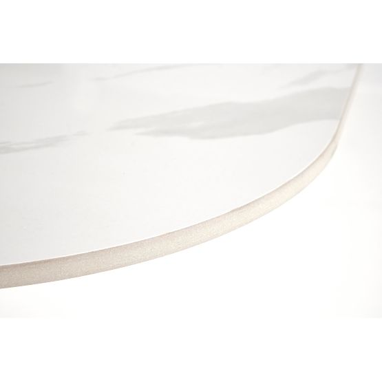 BORNA konferenčný stolík biely mramorový povrch (1p=1ks)