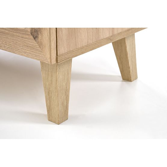 BORNEO KM-2 komoda dub artisan/čierna (1p=1ks)