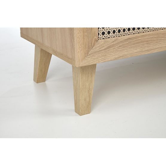 BORNEO KM-2 komoda dub artisan/čierna