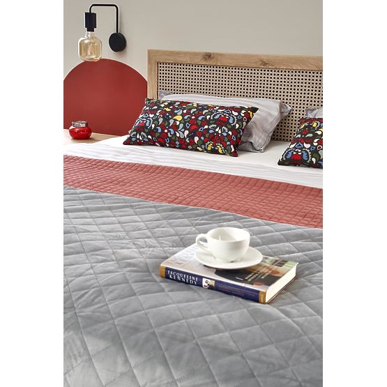 BORNEO LOZ-160 posteľ 160 dub artisan/čierna (4p=1ks)