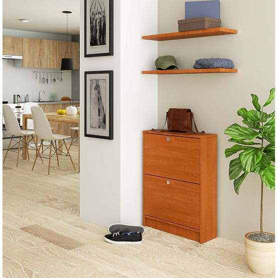 Botník 2 výklopné dvere 60 cm - jelša