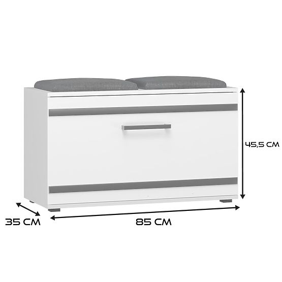 Botník Opal OPAL BIELA