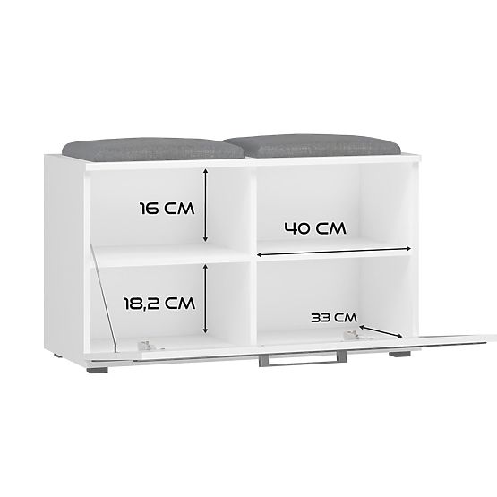 Botník Opal OPAL BIELA