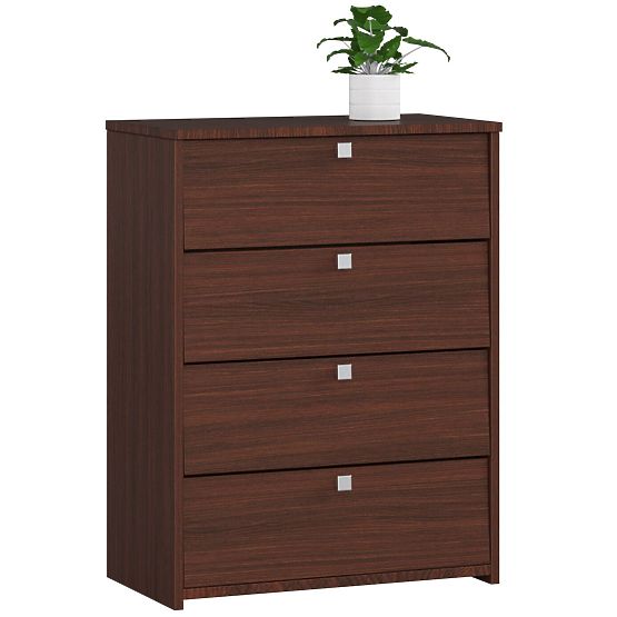 Botník RUBIN 4 výklopné dvere 66 cm - wenge