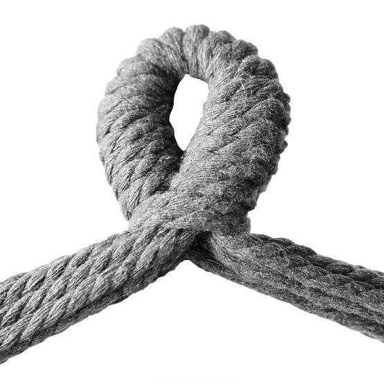 Brazílska hojdacia stolička BAHIO sivá