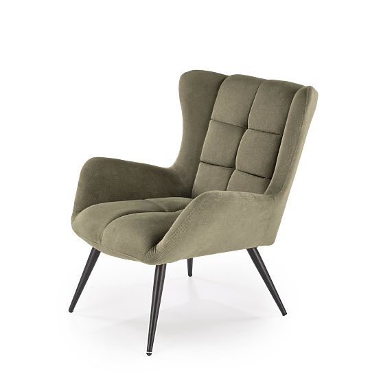 BYRON relaxačné kreslo olivové (1p=1ks)