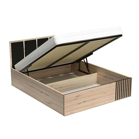 CALI posteľ 160/200 s lamelami C16 artisan