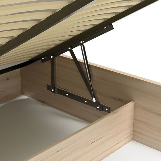 CALI posteľ 160/200 s lamelami C16 artisan