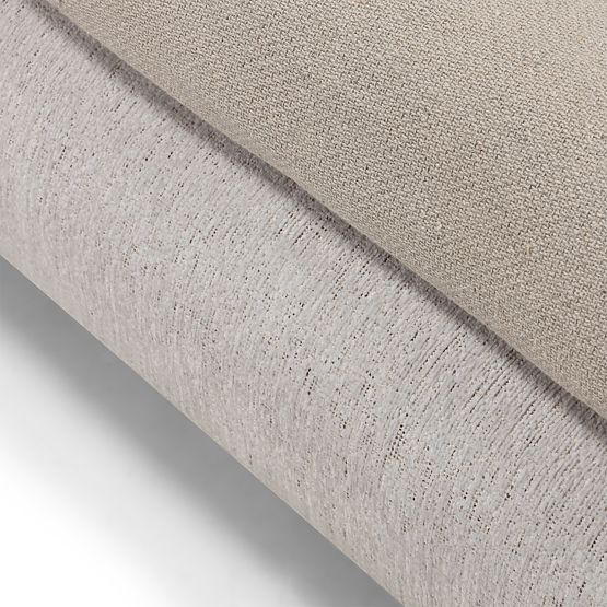 Čalúnená posteľ Bowee 160x200 cm, so stelažom, svetlo béžová, nožičky guľaté