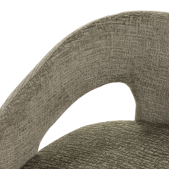 Čalúnená stolička Castelo zelená