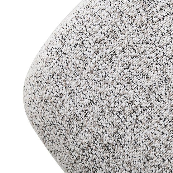 Čalúnená stolička Hiroki, béžovo-sivý melír