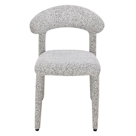 Čalúnená stolička Hiroki, béžovo-sivý melír