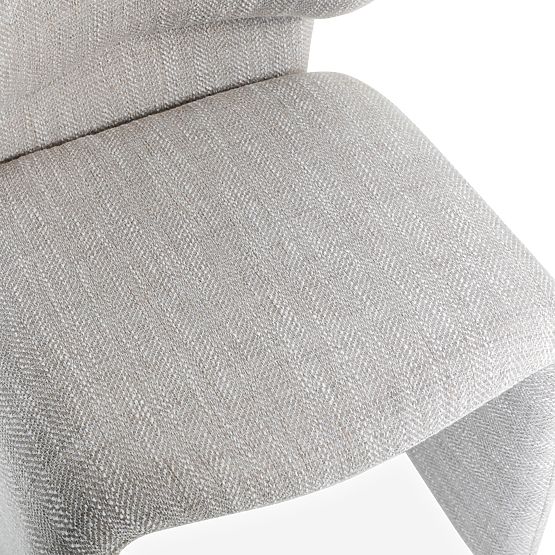 Čalúnená stolička Nabila, béžovošedá