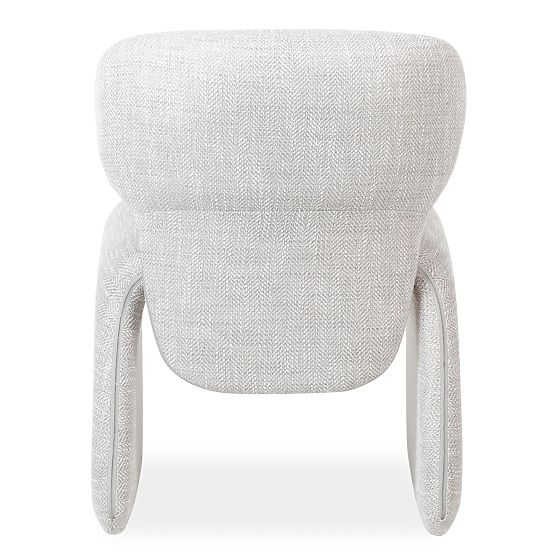 Čalúnená stolička Nabila, béžovošedá