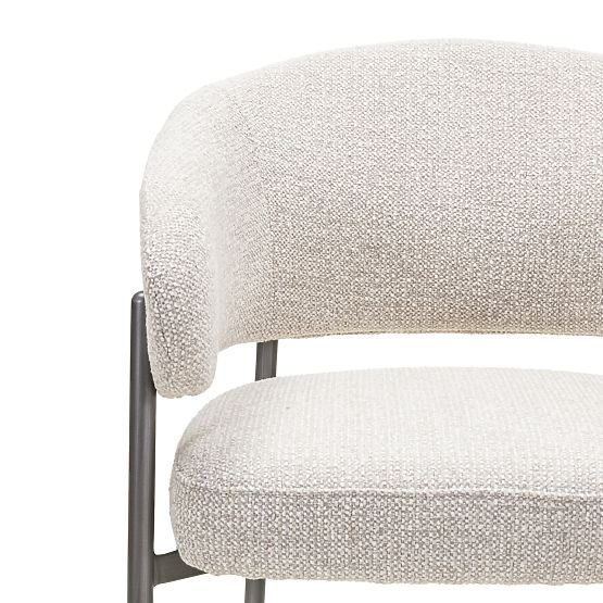 Čalúnená stolička Umbra béžová/sivá