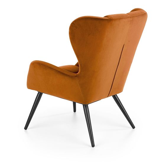 Čalúnené kreslo Tyrion - škoricové