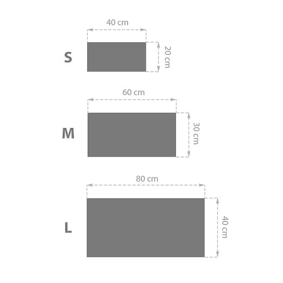 Čalúnený panel Klasic - grafitový