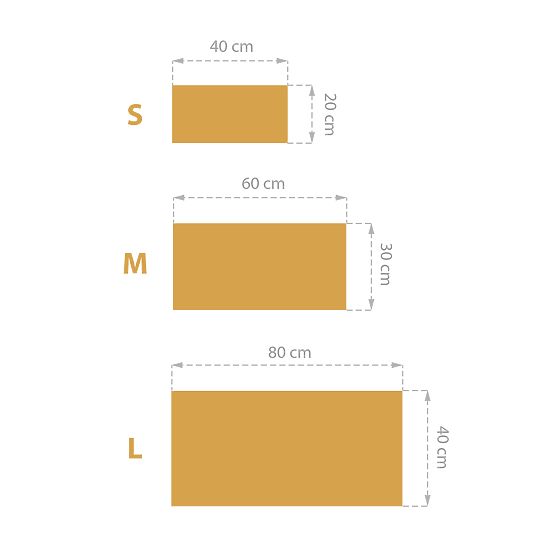 Čalúnený panel Klasic - horčicový