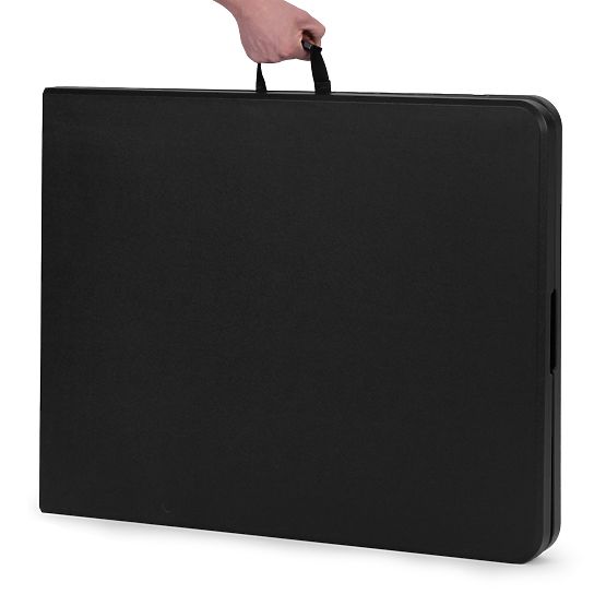 Cateringový stôl 180 cm skladací do kufra čierny ModernHome