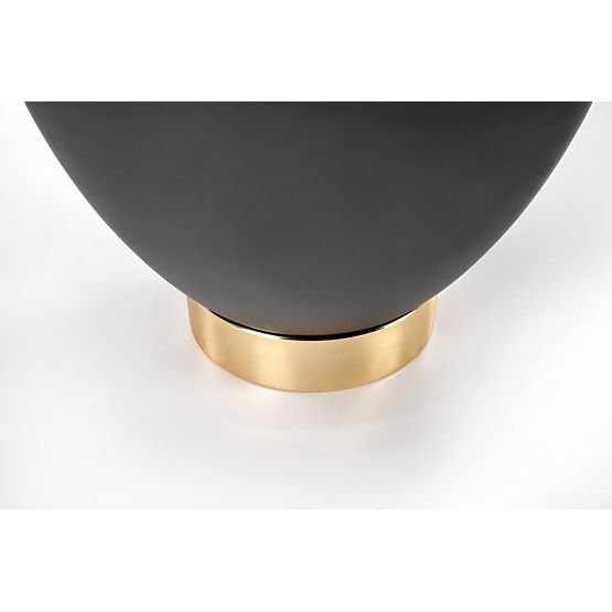 CECILIA konferenčný stolík biely mramor / sivý / zlatý (2p=1ks)