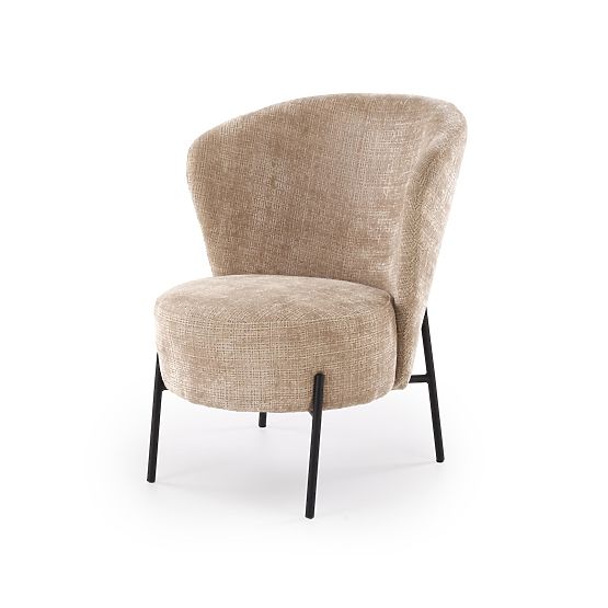 CEZAR relaxačné kreslo, béžové (1p=1ks)