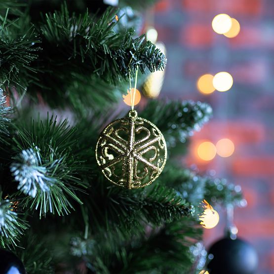 ČIERNE VIANOČNÉ GUĽE 100KS KL-21X04