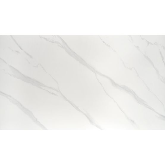 CLEMENTE stôl doska - biely mramor, nohy - zlaté (2p=1ks)