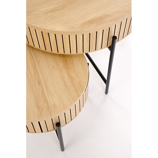 DANTE sada 2 lavíc, prírodná / čierna (1p=1sada)