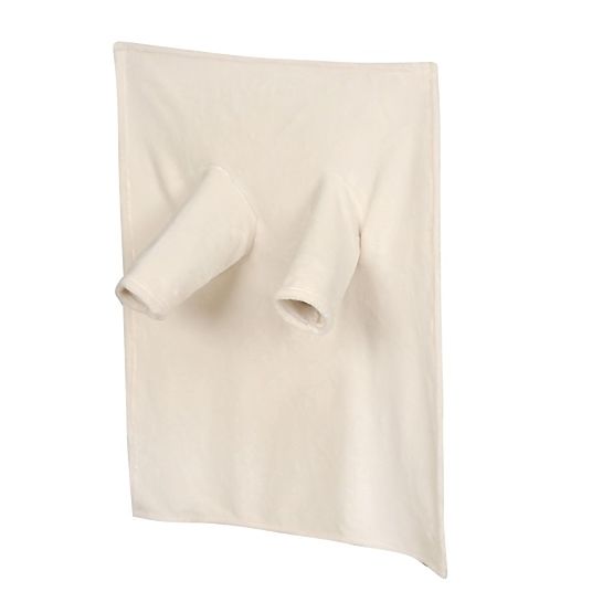Deka CASHMERE TOUCH s rukávmi - 150 x 210 cm (béžová)