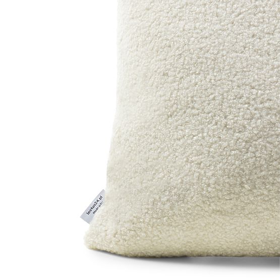 Dekoračný obliečka na vankúš Calm 30x50 cm, boucle, krémová