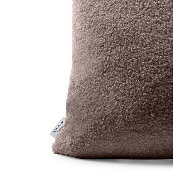 Dekoračný poťah na vankúš Calm 30x50 cm, boucle, hnedá